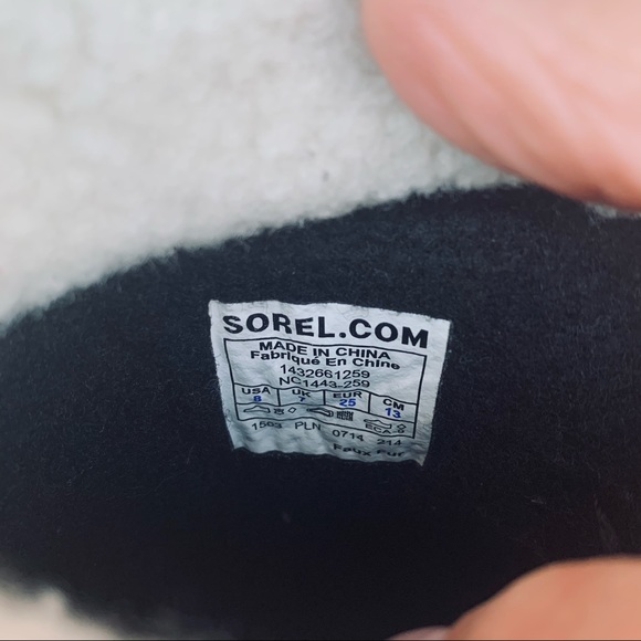 Sorel Unisex Snow Boot Toddler 8 - Picture 5 of 9